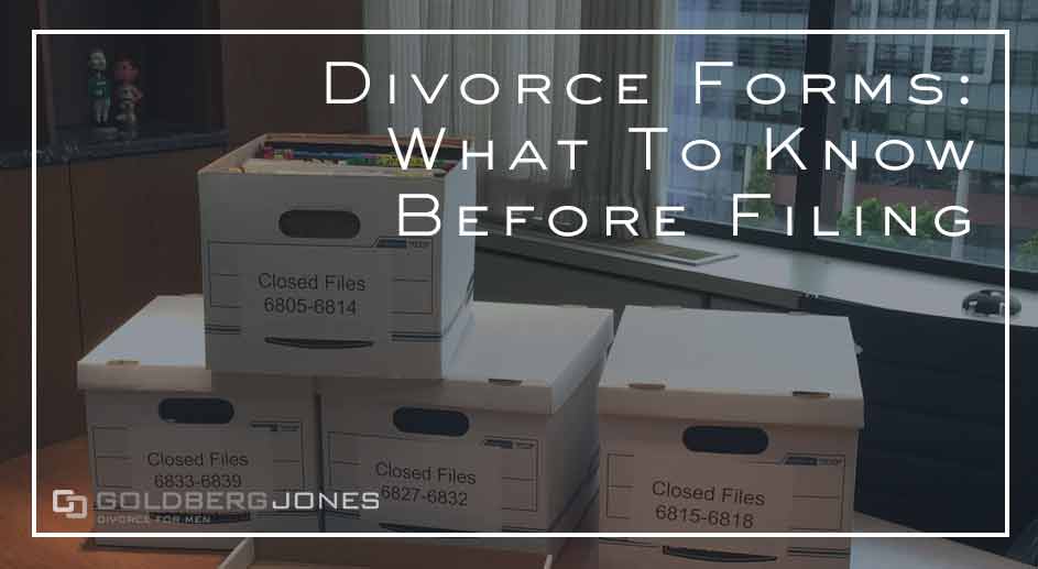 Divorce Forms & Filing: What To Know | Goldberg Jones PDX